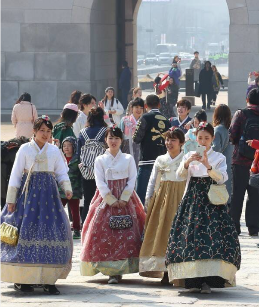 韩国2月外国游客同比增长379%